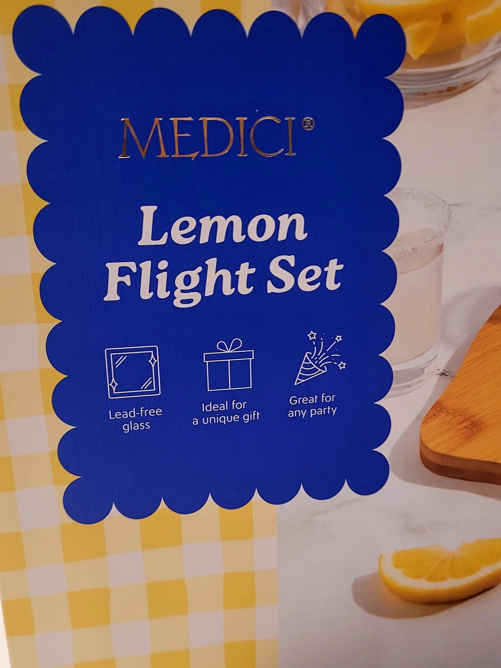 Medici Lemon Flight Set 7 Piece Set - Picture 4 of 4